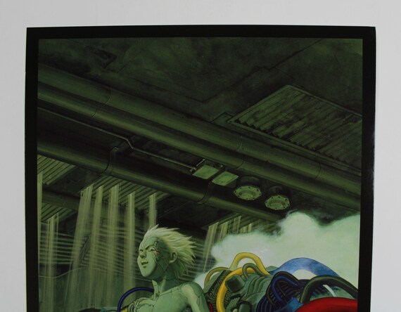 1993 AKIRA (katsuhiro Otomo) Hard Cardboard POSTER - Original