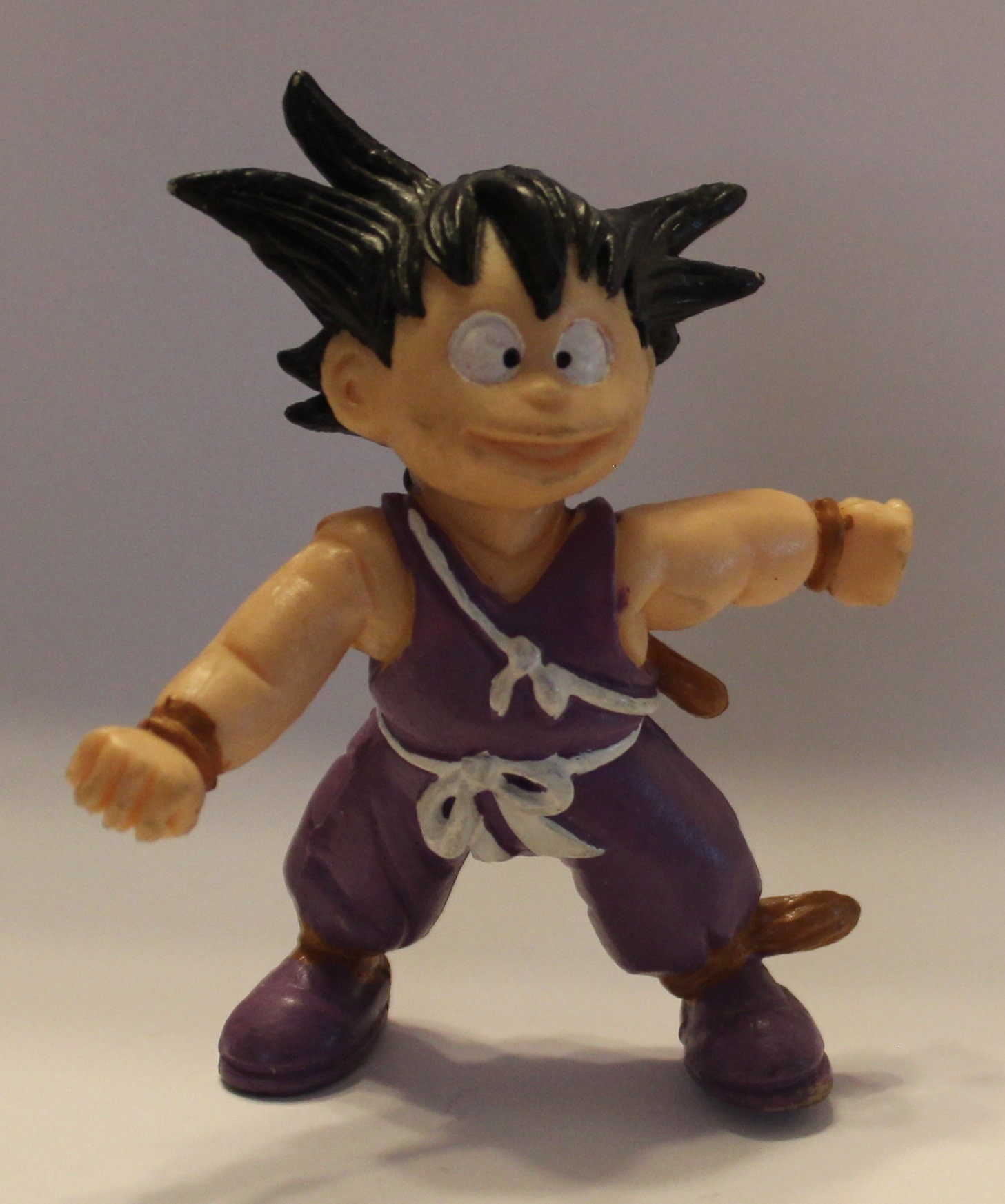 1980s KID GOKU Ruber Figure Original Spanish Vintage Item by
