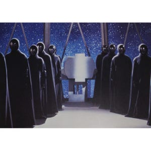 1979 THE BLACK HOLE Poster 13.5&quot; x 9.75&quot; (34.5 x 24.5 cm.) Walt Disney #11 Read Description