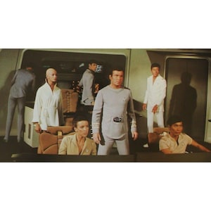 1980 STAR TREK: The Motion Picture Lobby Card Shatner, Nimoy - Original Spanish Vintage Item 13.5" x 9.75" (34.5 x 24.5 cm.) #6