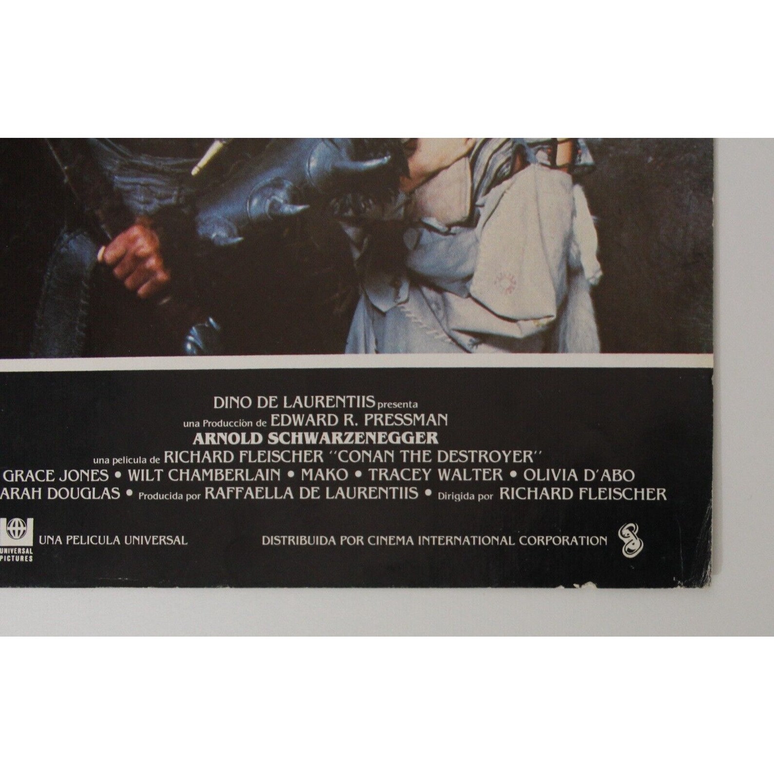 1984 CONAN the DESTROYER Lobby Card Originl Vintage Spain Bombaata 34 X ...