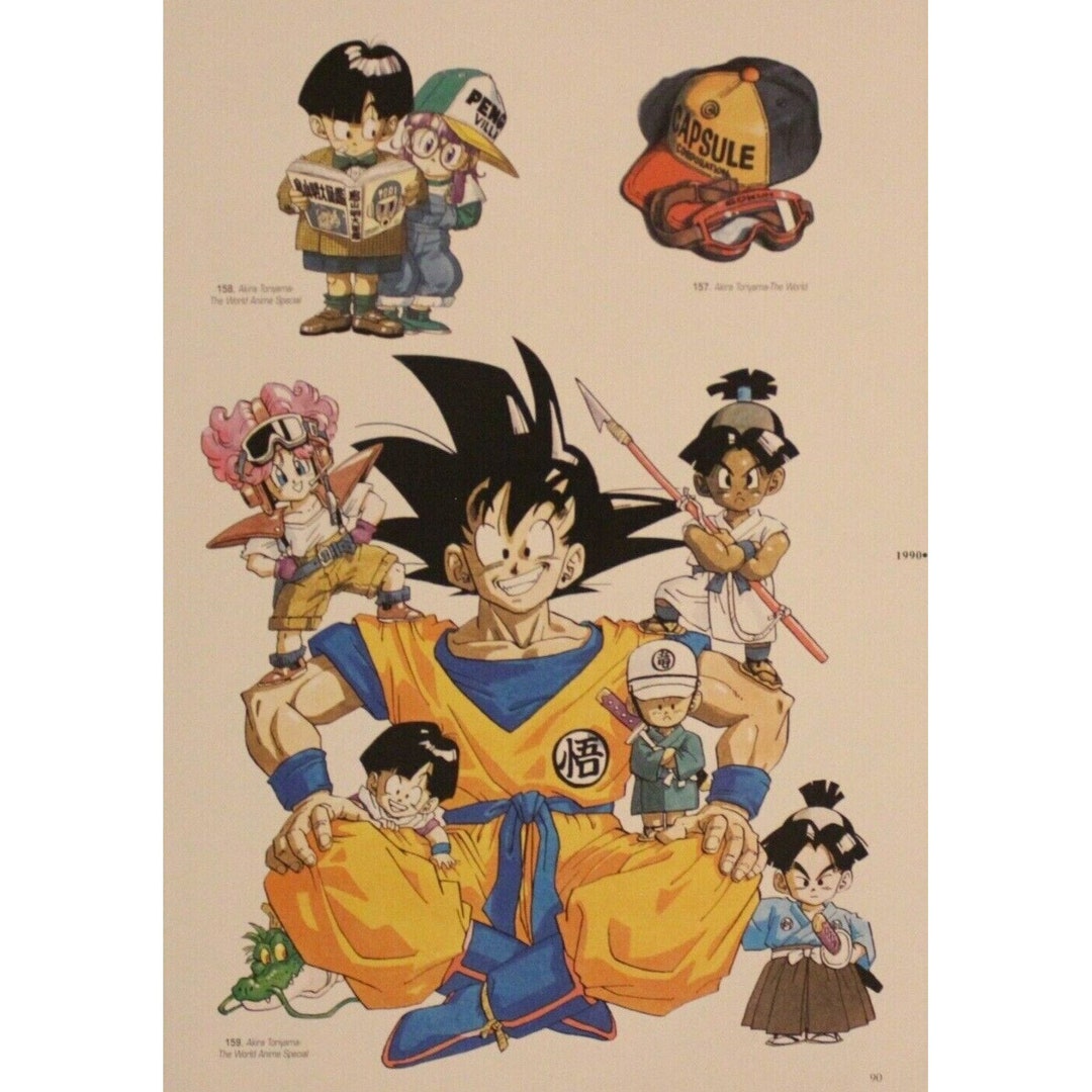 1996 Dragon Ball DOUBLE-SIDED MINIPOSTER 2 Posters in 1 - 10 1996 Dragon Ball DOUBLE-SIDED MINIPOSTER 2 Posters in 1 - 10