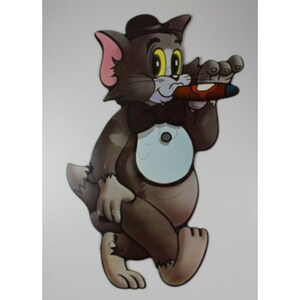 1977 TOM & JERRY Die-Cut Puzzle 23.5" x 14.5" (58.5 x 37 cm.) Dalmau Spain VHTF