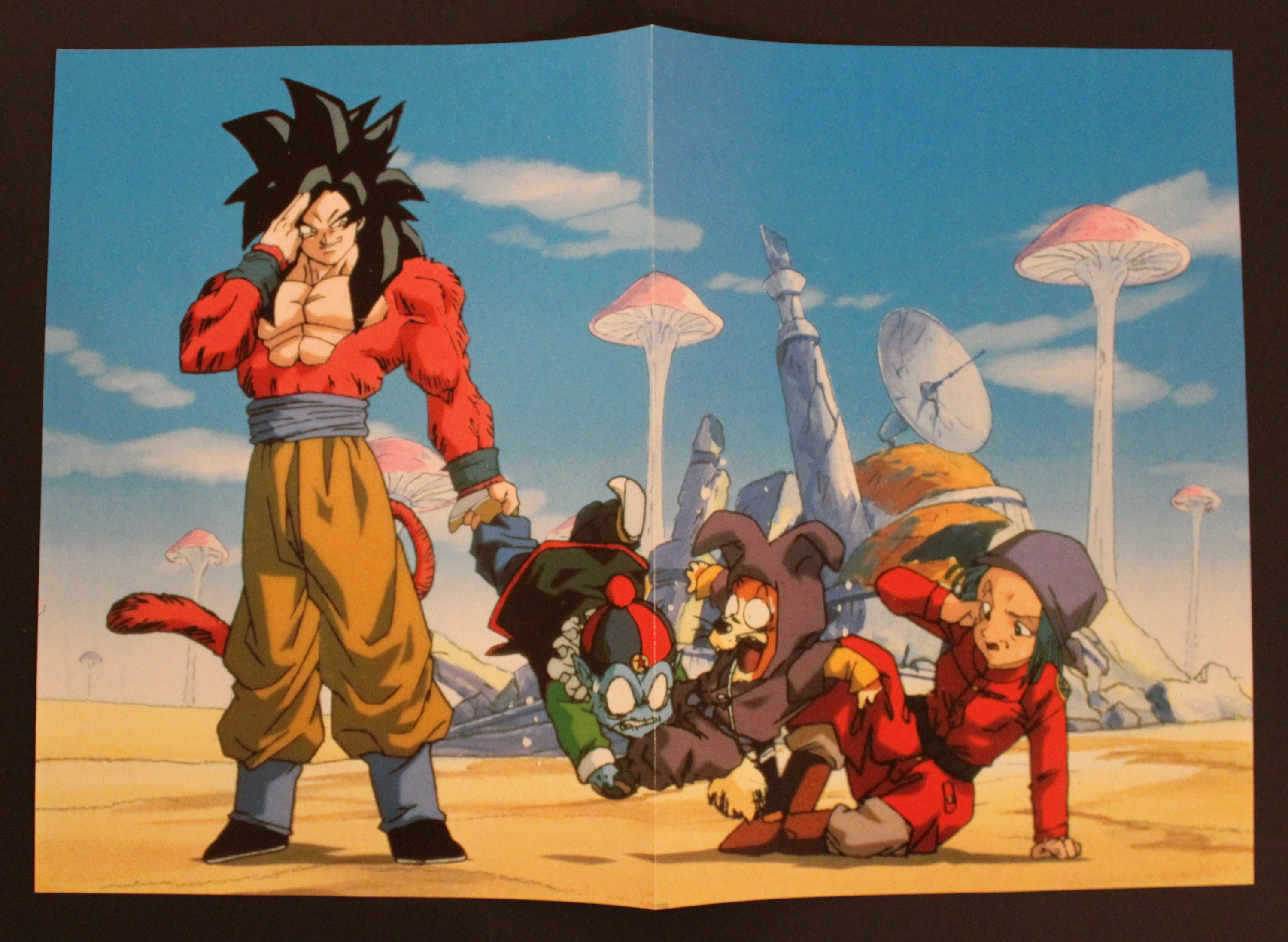 Vintage Posters Peripheral Anime Dragon Ball Z Picture Art Black