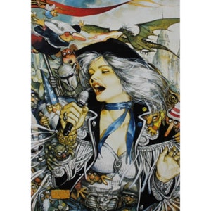 2000 JUAN GIMENEZ Vintage Plakat 11.75 "x 9" (30 x 23 cm.) Französischer Import ""Römisch"" #28