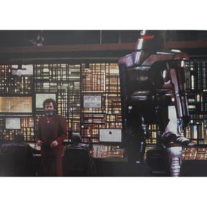 1979 THE BLACK HOLE Poster 13.5&quot; x 9.75&quot; (34.5 x 24.5 cm.) Walt Disney #16 Read Description