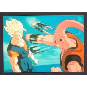 POSTAL DE DRAGON BALL DE LOS AÑOS 90 Akira Toriyama 15 x 10,5 cm. (6" x 4,25") Vegito #11