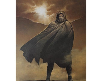 Póster vintage de LA LEYENDA DE LA MADRE SARAH (1990), 97,5 x 68,9 cm, España. 1000 ediciones. Calidad altísima.