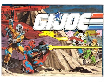1991 G.I. Joe Fold Out CATALOG - Alley Viper + HISS II cover [Euro Exclusive] - 41.5 x 59 cm. ( 16.3&quot; x 23.2&quot; ) - Hasbro