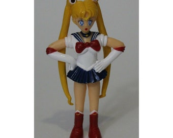 Figurine Poupée Sailor Moon Chibi Moon (Chibiusa) Bandai 1994 - Vintage, Occasion