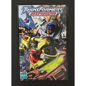 2002 TRANSFORMERS ARMADA European Mini-Comic & Catalog -  New - 6&quot; x 4&quot; (15.2 x 10.1 cm.)