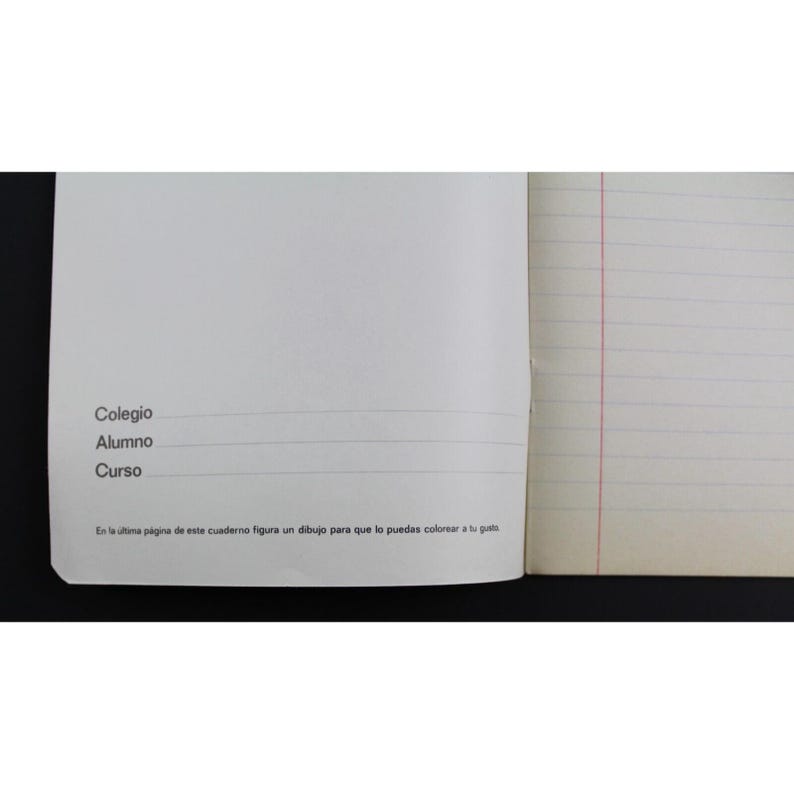 1980s DUMBO School Notebook 8.5