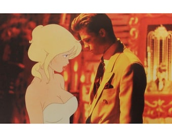 1992 COOL WORLD Movie Lobby Card Original Spanish Vintage Ralph Bakshi B Pitt #3