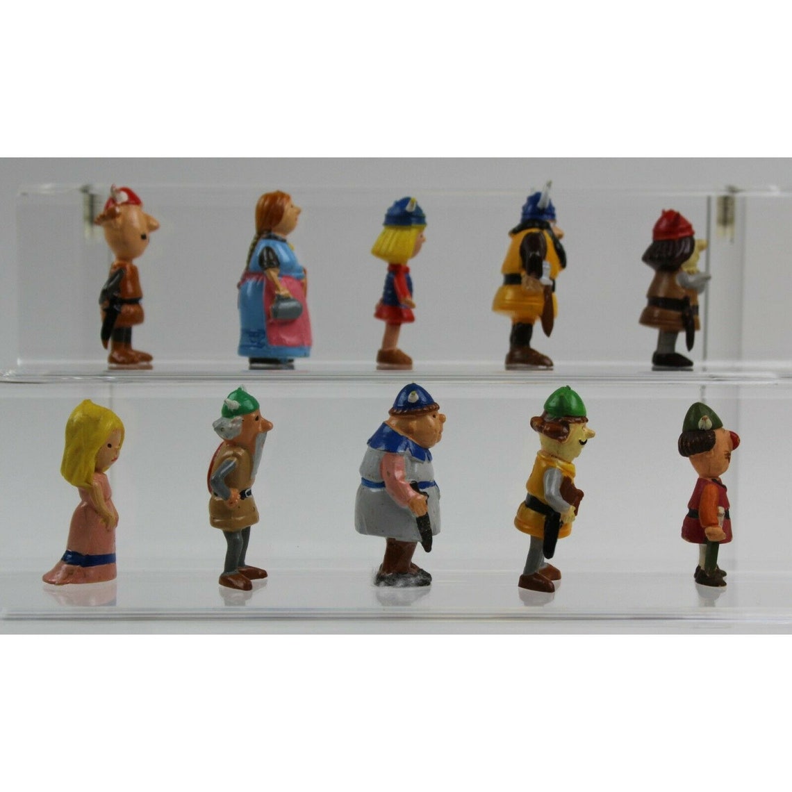 1974 VICKY El VIKINGO 10 Figuras De PVC De 4 5 Cm 1 75 De Heimo 1974-vicky-el-vikingo-10-figuras-de-pvc-de-4-5-cm-1-75-de-heimo
