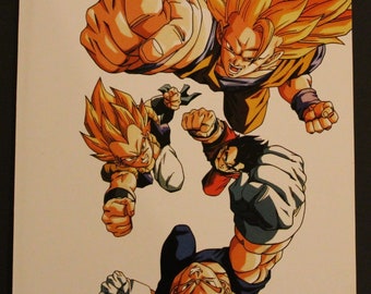 1993 Dragon Ball Double-Sided Mini-Poster (2 posters in 1) #029 - Spanish Vintage Item - 10.8” x 8.5&quot; ( 27.5 cm. x 21.5 cm. )