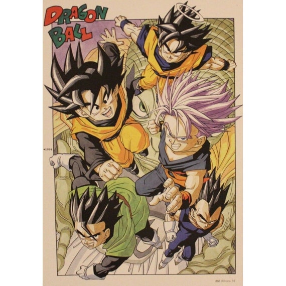 Póster de personajes Dragon Ball por solo 7,90€ –