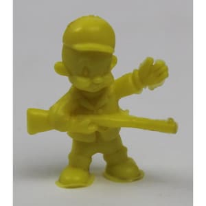 1967 ELMER FUDD PVC Figur 1,25 "(3,25 cm.) Warner Bros Prod. - Gelb - Sehr selten