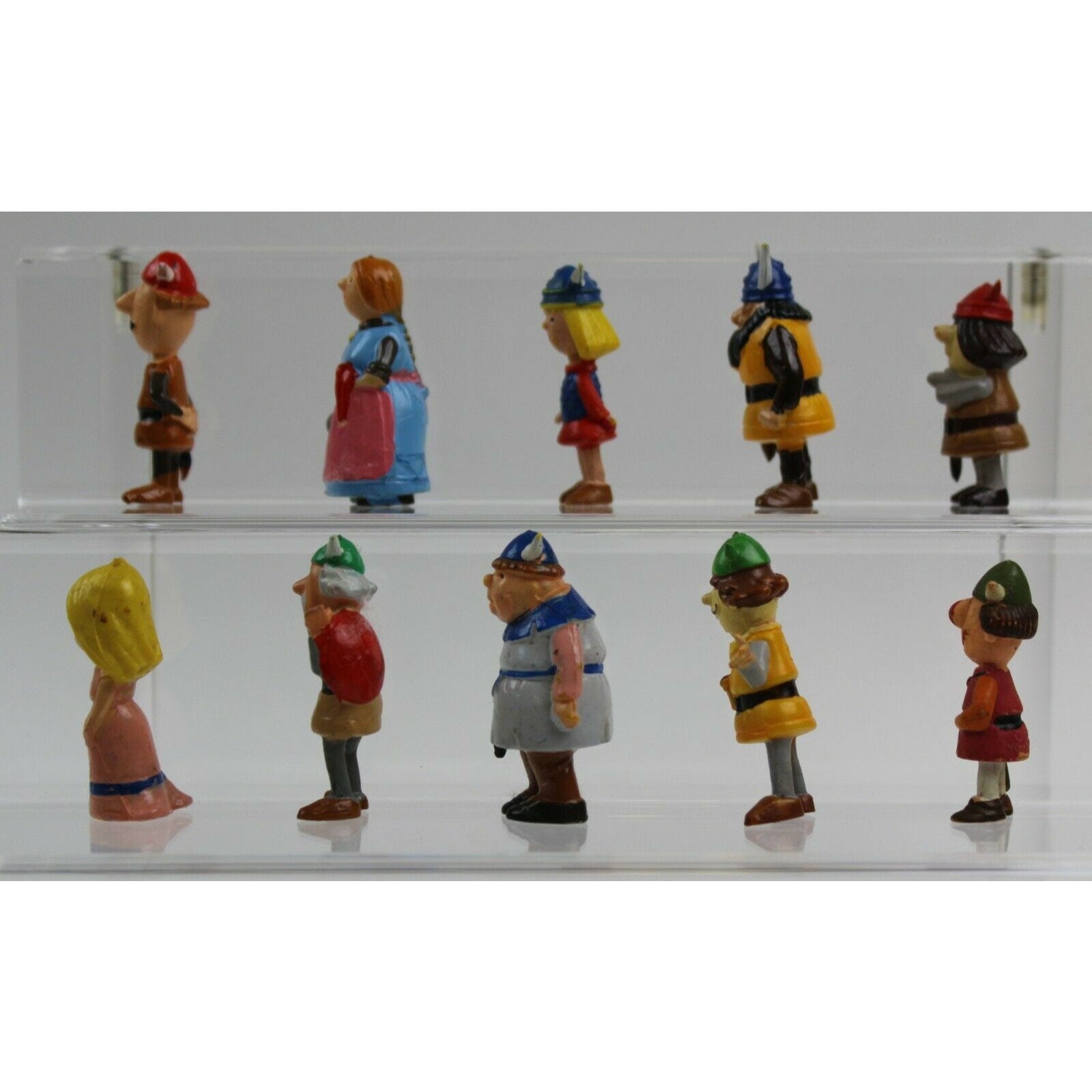 1974 VICKY El VIKINGO 10 Figuras De PVC De 4 5 Cm 1 75 De Heimo 1974-vicky-el-vikingo-10-figuras-de-pvc-de-4-5-cm-1-75-de-heimo