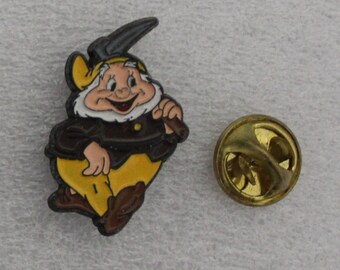 Pin de solapa de Blancanieves, década de 1990, n.° 1, 3 x 2 cm (1,2" x 0,8"), Walt Disney
