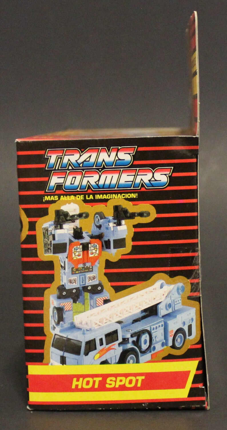 1990 Transformers G1 HOT SPOT Fire Truck Mint On Sealed Euro Etsy