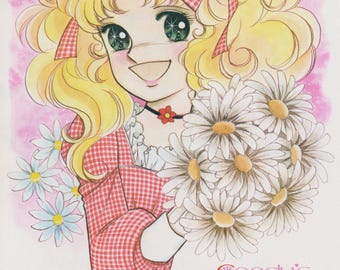 ポストカード キャンディ キャンディ ウォールアート プリント