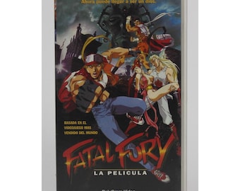 1994 Fatal Fury The Movie VHS Video Tape Original Vintage Spanish Item - PAL Standard - READ