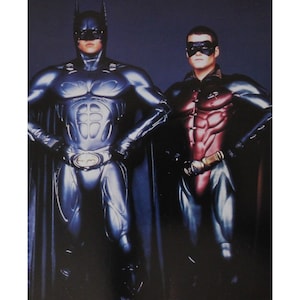 "1995 ""BATMAN FOREVER"" Werbung Original Vintage Spanien Tim Burton, Kilmer 13,25" x 9,25" (33,5 x 23,5 cm.) HTF #3."