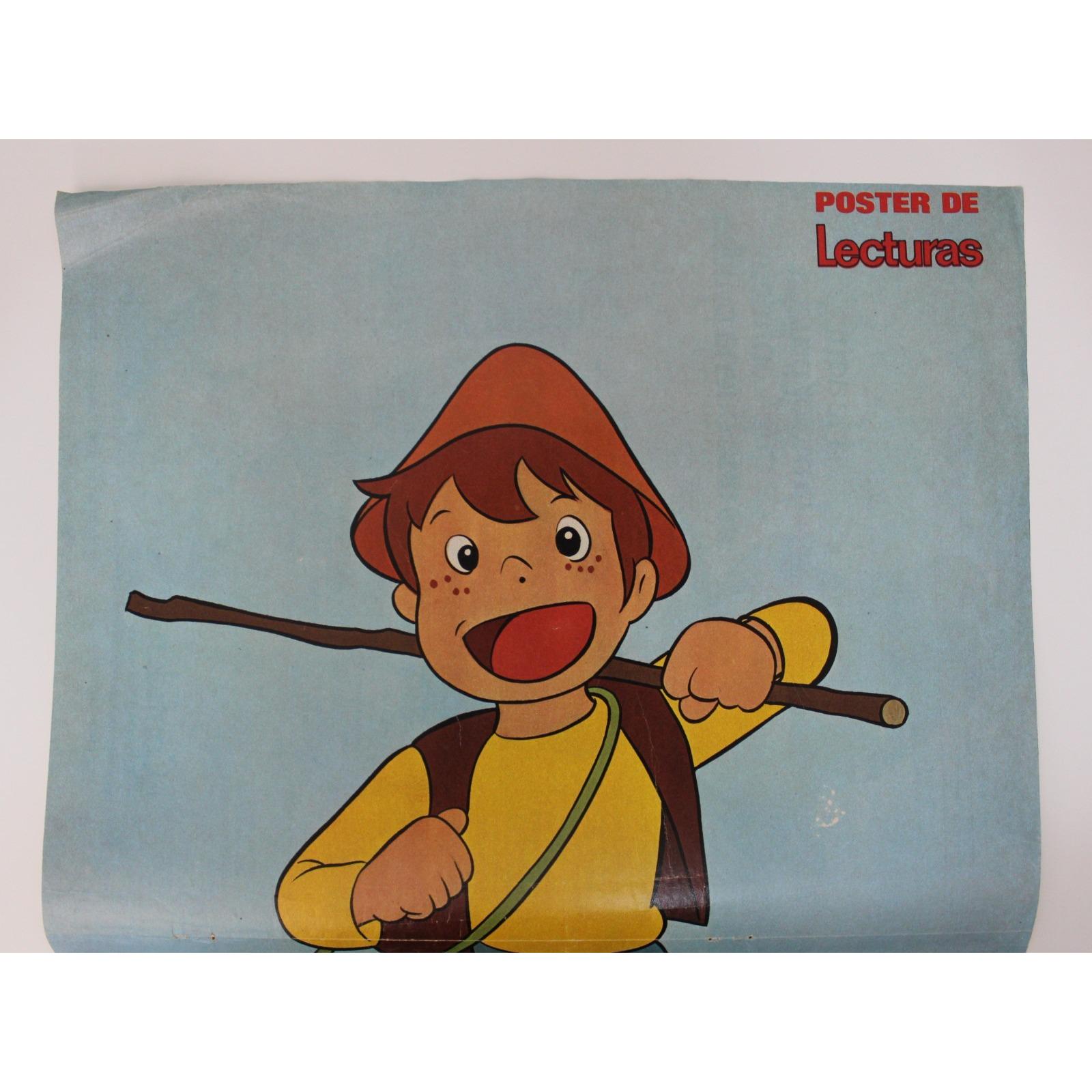 1970年代 ピーターポスター 18.5インチ x 12.5インチ スペイン製