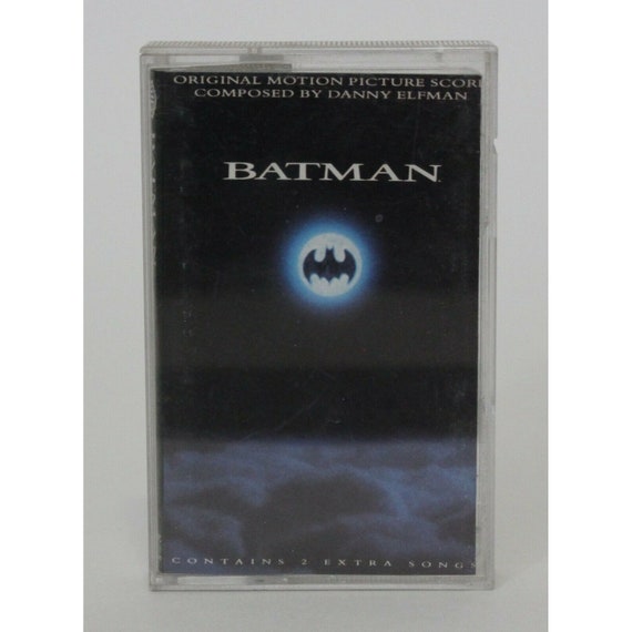 1989 BATMAN Original Soundtrack Euro Cassette Germany Danny - Etsy