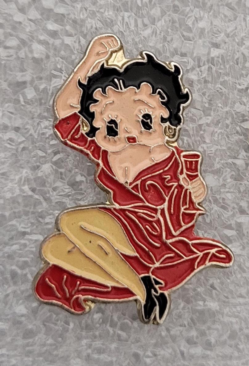 1980s BETTY BOOP JUMP Lapel Pin 1
