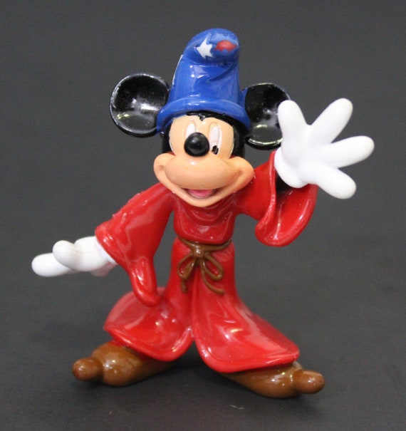 Disney Mickey Mouse フィギュア ビンテージ 1990s MICKEY MOUSE PVC Figure 7 Cm. ( 2.75
