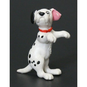 1978 Disney 101 DALMATIANS PVC Figure German Vintage Bullyland 2.25&quot; (5.5 cm) #2