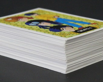 1994 RANMA 1/2 Trading Cards (90 Cards - FULL SET) - Spanish Vintage Item - 3.25&quot; x 2.25&quot; ( 8.25 x 5.7 cm.) - Hard To Find! Rumiko Takahashi