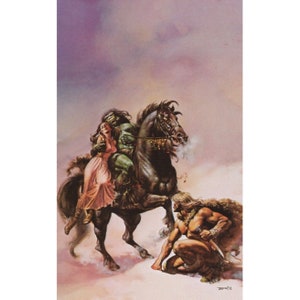 1978 BORIS VALLEJO Original Vintage Poster 11.75&quot; x 8.75&quot; - READ Description #23