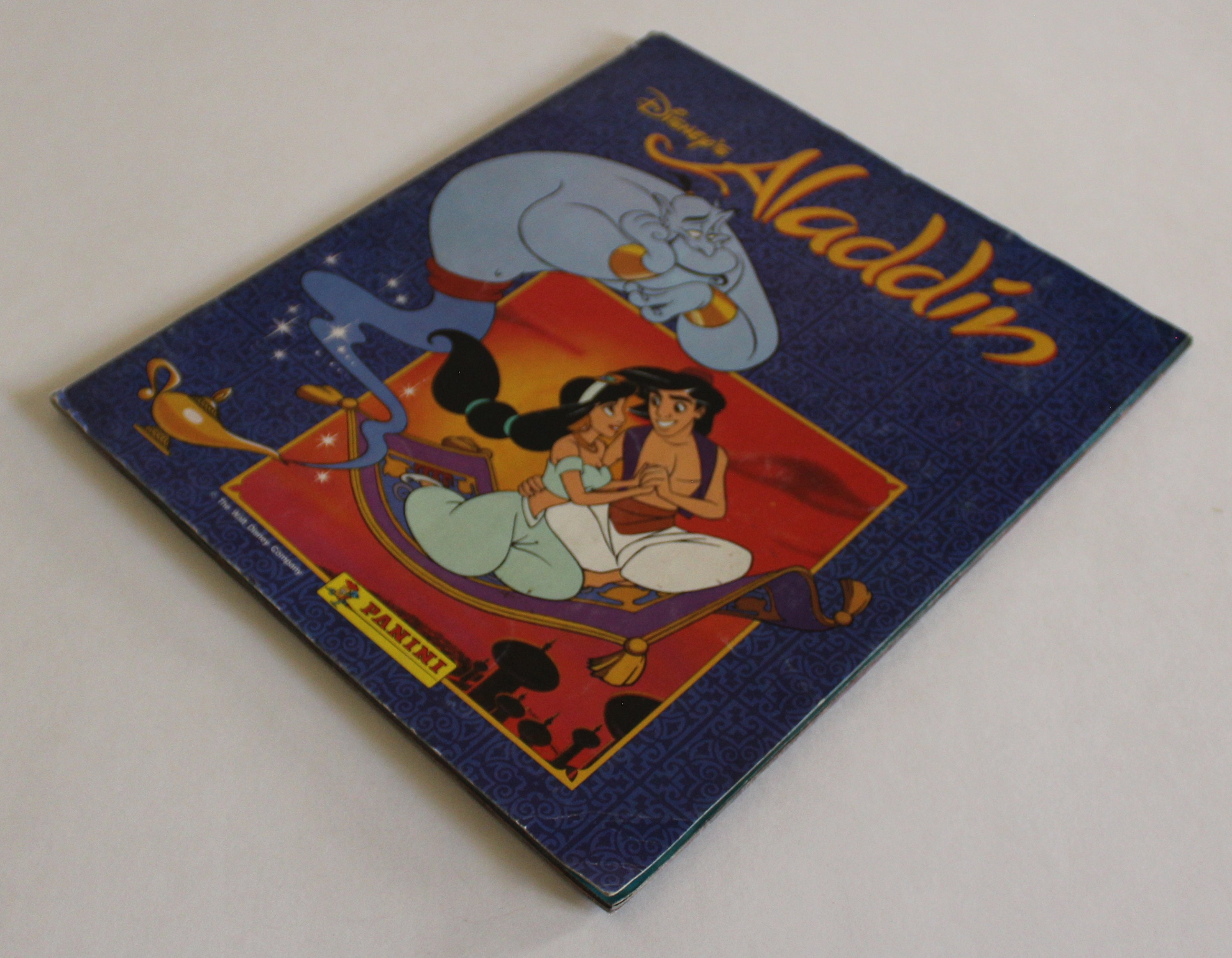 1992 ALADDIN Trading Cards Album by Panini Spanish Vintage Etsy