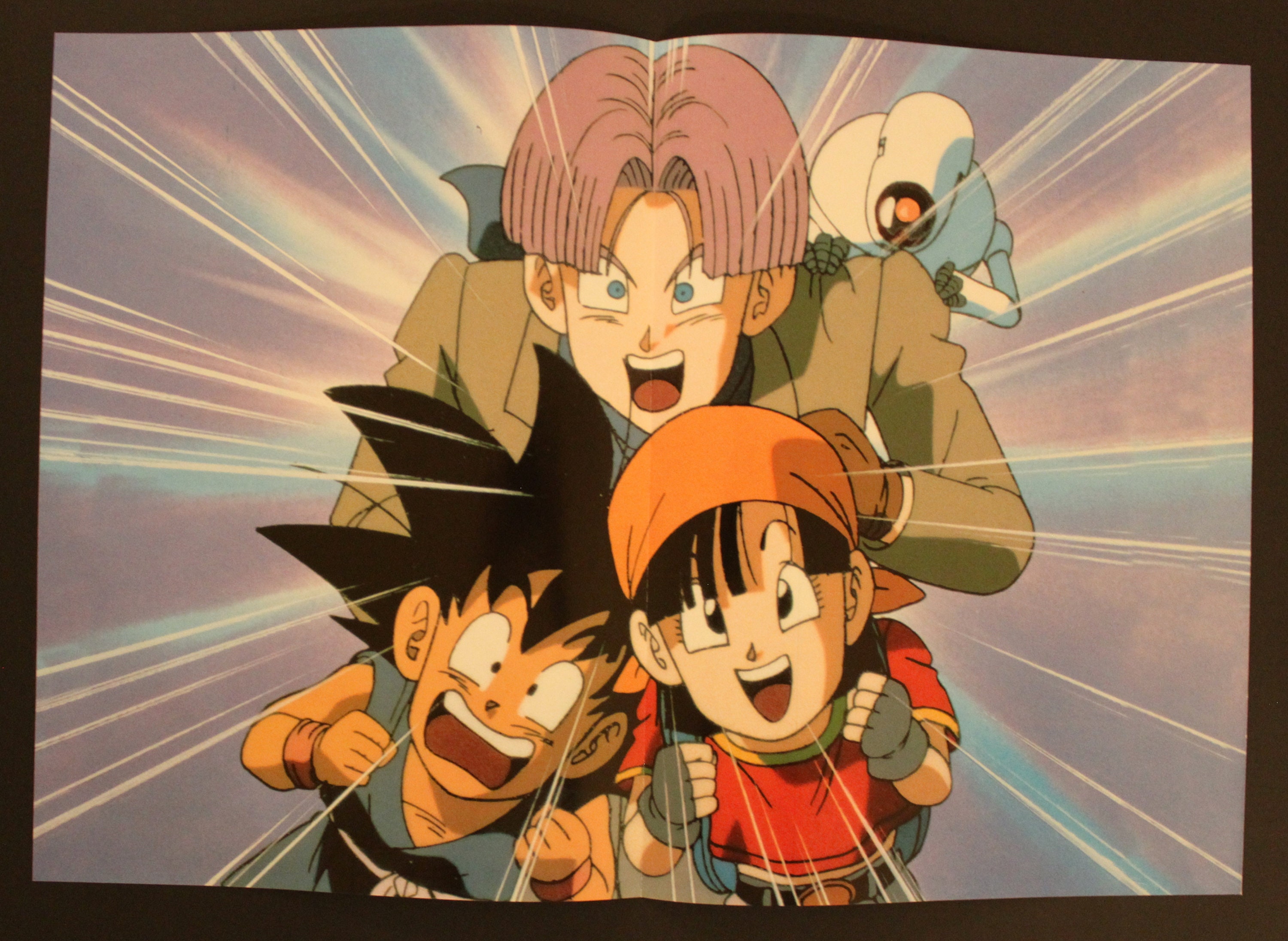 1993 Dragon Ball Double-Sided Poster (2 posters in 1) #089 - Spanish  Vintage Item - 15.75” x 10.8 ( 40 x 27.5 cm. )