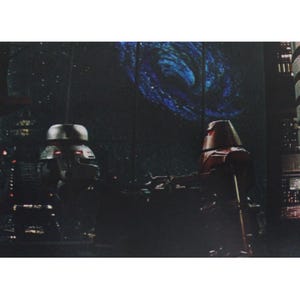 1979 THE BLACK HOLE Poster 13.5&quot; x 9.75&quot; (34.5 x 24.5 cm.) Walt Disney #5 Read Description