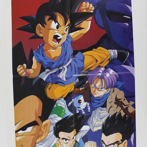 Dragon Ball GT Poster Pan, Trunks, Goku, Giru 18inx12inches Free Shipping