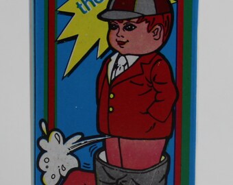 1982 SQUIRT WEE BOY Plastic Figure - United Kingdom Vintage Item - New & Unused - Last One!!!