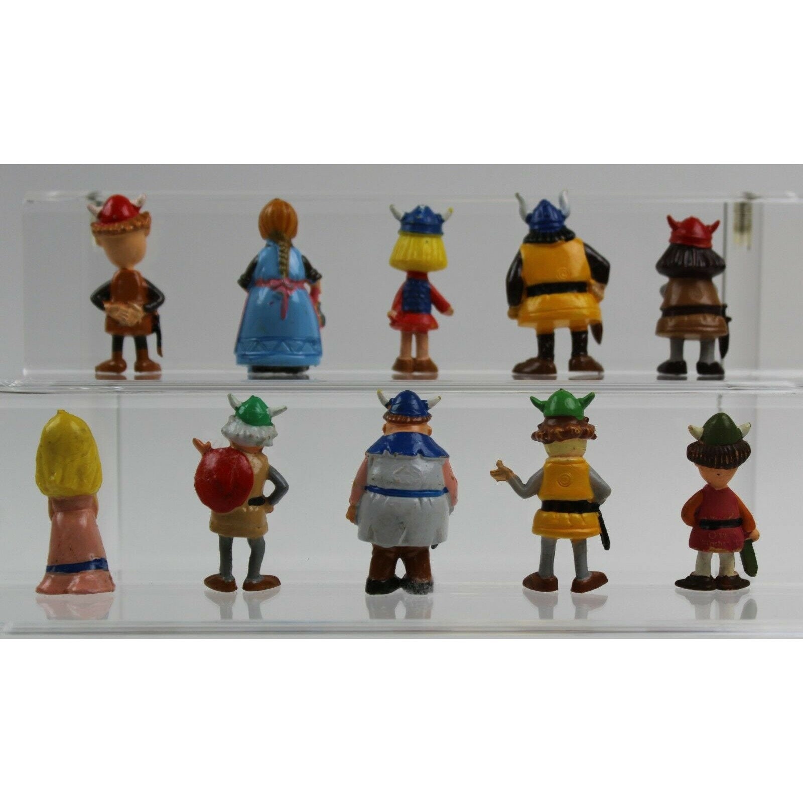 1974 VICKY El VIKINGO 10 Figuras De PVC De 4 5 Cm 1 75 De Heimo 1974-vicky-el-vikingo-10-figuras-de-pvc-de-4-5-cm-1-75-de-heimo