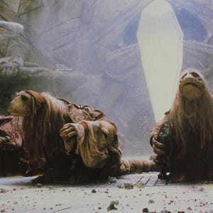 1983年 ダーククリスタル 映画ロビーカード 34 x 24.5 cm (13.5 x 9.5インチ) ジム・ヘンソン、フランク・オズ オリジナルヴィンテージスペイン商品 #9