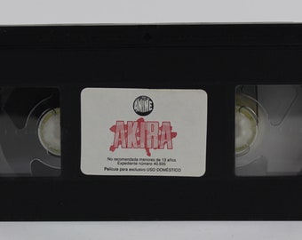 1989 Akira VHS Videotape Rare Spanish Vintage by Anime Video 