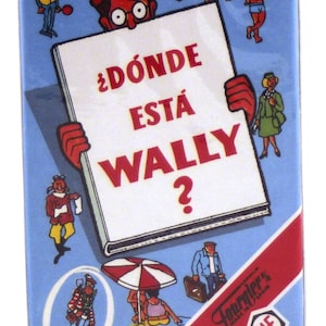 1990 WHERE&#39;S WALDO? Full Cards Deck - Sealed Spanish Vintage Item - Martin Handford - Heraclio Fournier Cards - 3.5&quot; x 2.4&quot; (9 x 6 cm.)
