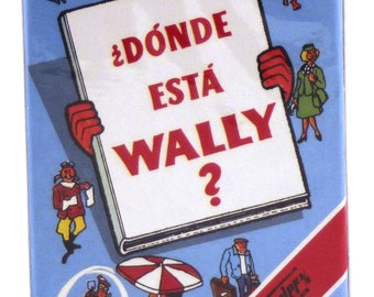 1990 WHERE'S WALDO? Full Cards Deck - Sealed Spanish Vintage Item - Martin Handford - Heraclio Fournier Cards - 3.5" x 2.4" (9 x 6 cm.)