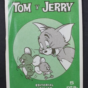 1983 TOM & JERRY Trading Cards Pack by Venlico - Spanish Vintage Sealed Item - 9.5 x 7 cm. (3.75&quot; x 2.75&quot;) Hanna Barbera Very Good Condition