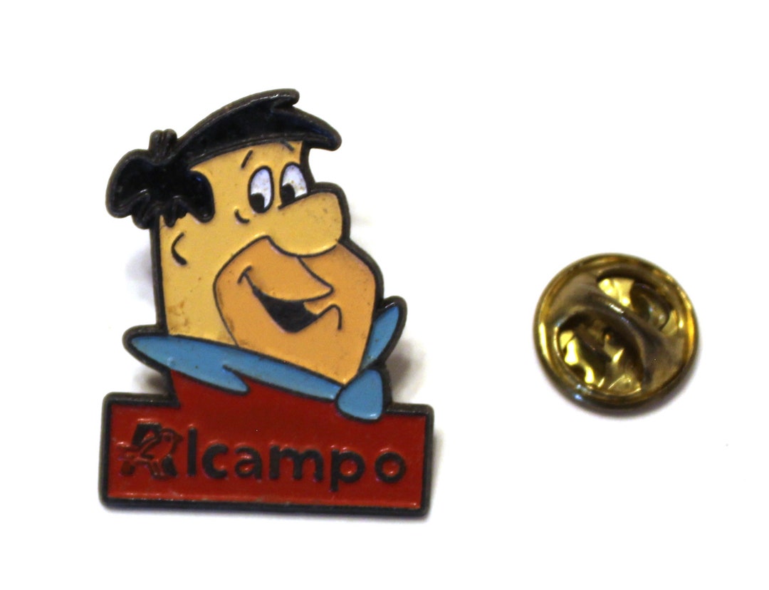 1990s FRED FLINTSTONE Lapel Pin Spanish Promotional Item 3 Etsy UK