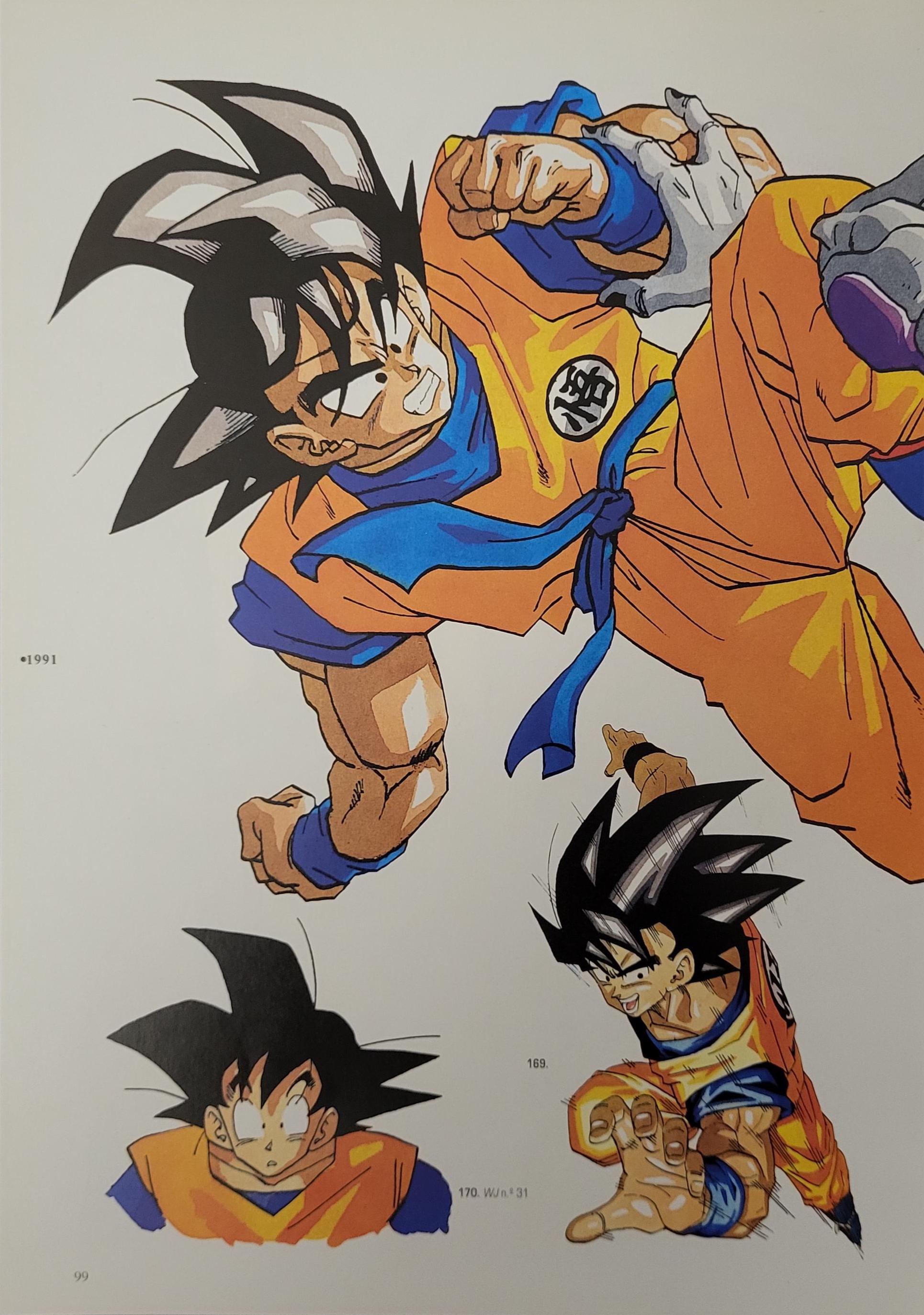 1996 Dragon Ball DOUBLE-SIDED MINIPOSTER 2 Posters in 1 - 10