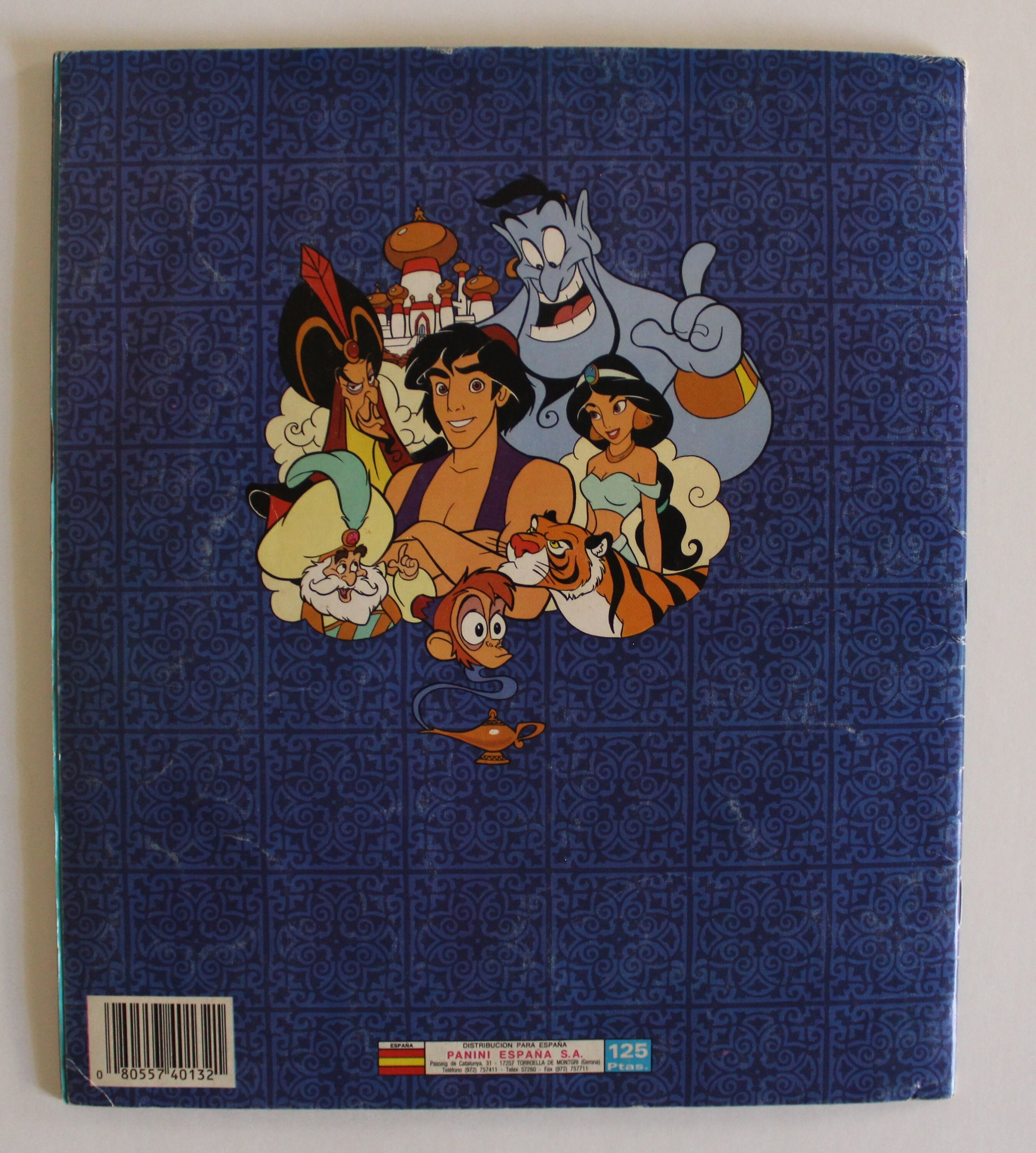 1992 ALADDIN Trading Cards Album by Panini Spanish Vintage Etsy Australia