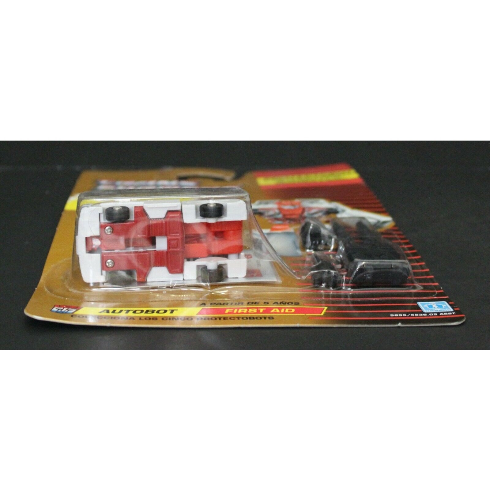 NOT a reissue 1986 Transformers G1 FIRST AID Ambulance Mint On Sealed Euro Classic Golden Card Protectobots Hasbro Original Vintage Figure