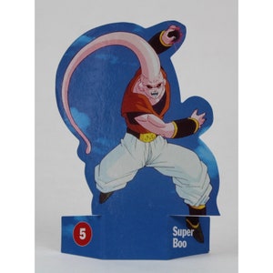 Super BUU 1989 - Figurine en carton découpée 5,25 po. (13,5 cm) Dragon Ball Espagne Promo